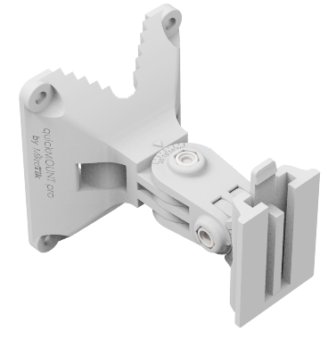 MikroTik QMP quickMount PRO, Advanced Wall Mount Adapter for Small Point to Point and Sector Antennas
