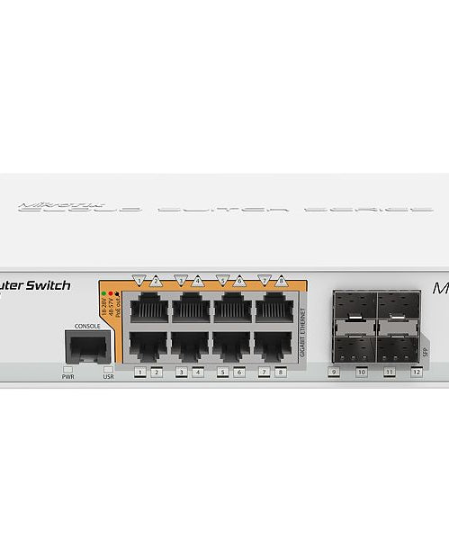 Mikrotik CRS112-8P-4S-IN Cloud Router 8-Port 4-SFP L5 Gigabit Switch