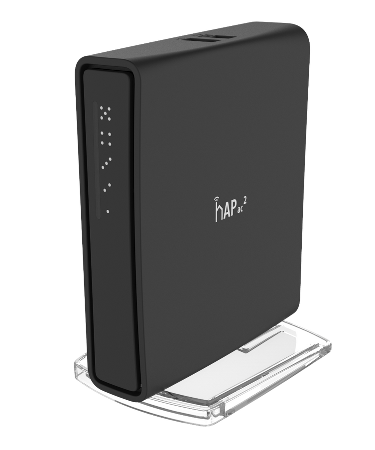 MikrtoTik hAP ac² is a Dual-concurrent Access Point 2.4 GHz and 5 GHz 802.11ac Tower US