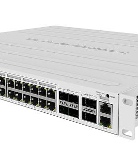 MikroTik CRS354-48P-4S+2Q+RM Cloud Router Switch 650MHz 4xSFP+