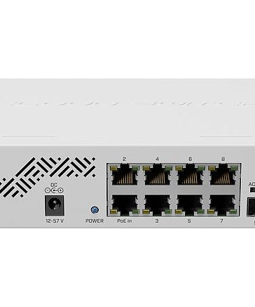 MikroTik Cloud Smart Switch with 8 Port GbE 2 Port 10G SFP+
