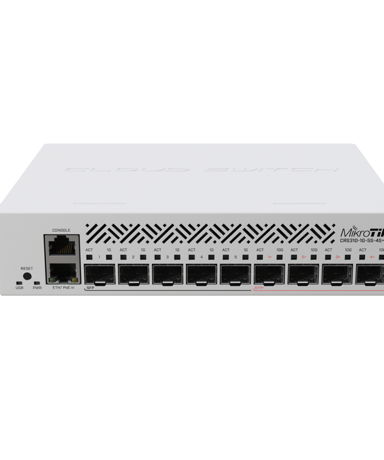 MikroTik CRS310-1G-5S-4S+IN Cloud Router Switch 800MHz 5xSFP 4xSFP+