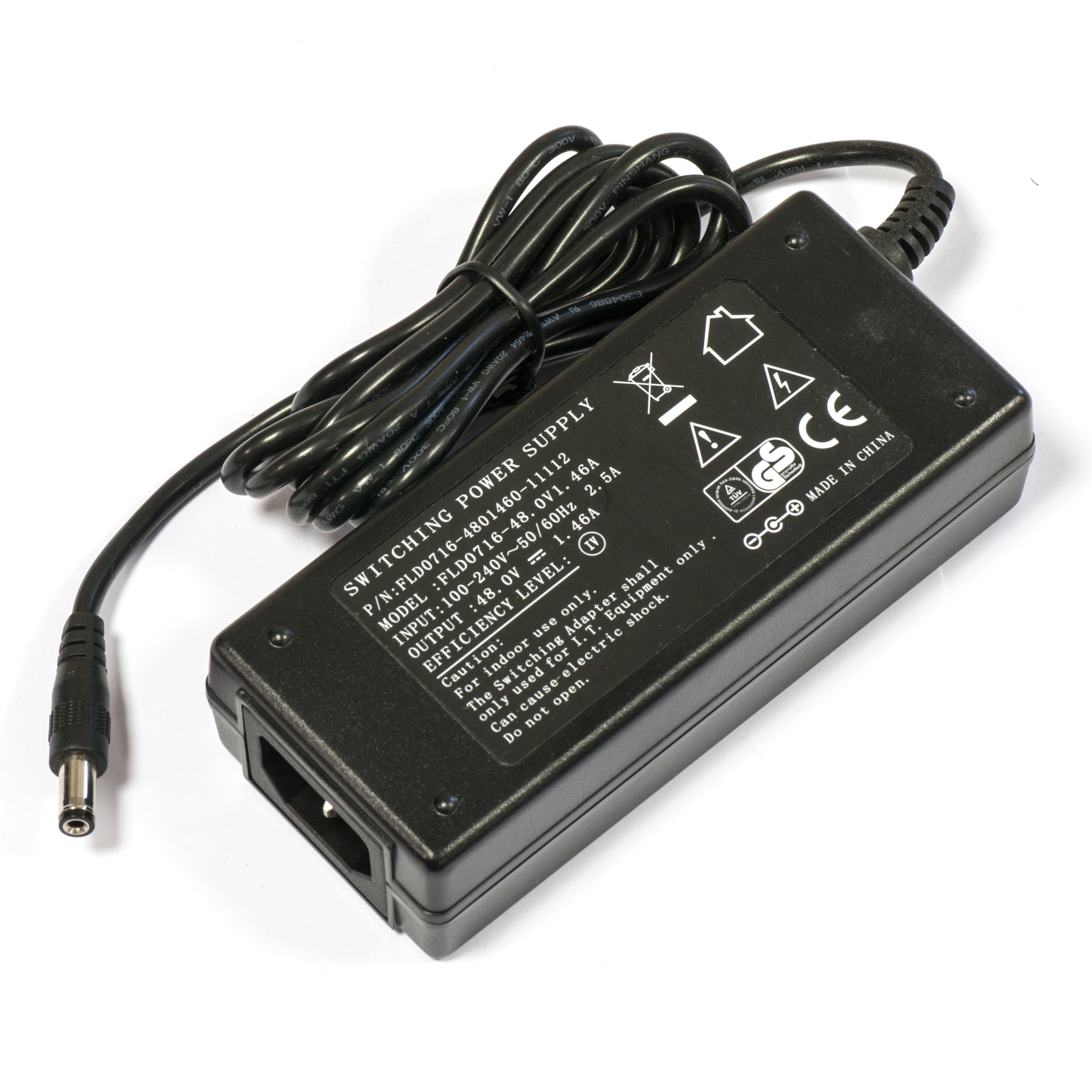 MikroTik 48POW Full Power 48V Power Supply + Power Plug