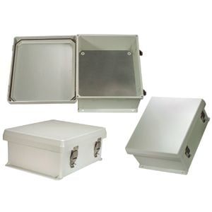 Hana Wireless HW2-N12-KIT Gen2 FRP NEMA 12x10x5 Blank Mount Plate