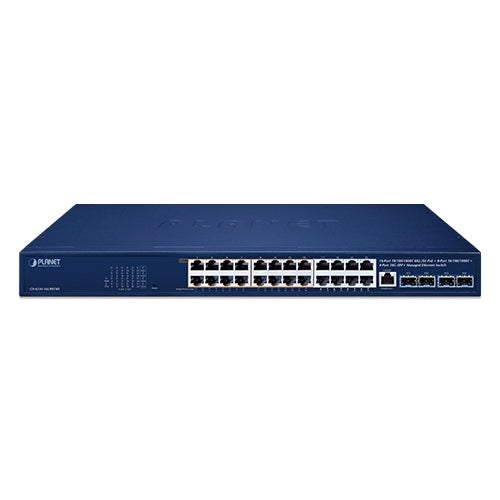 Planet 16-Port 802.3bt PoE 4-Port 10G SFP+ Managed Ethernet Switch