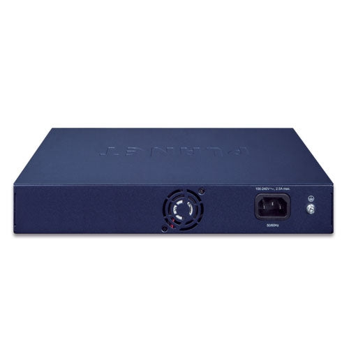 Planet 8-Port 802.3at PoE 2-Port SFP Desktop Switch with LCD
