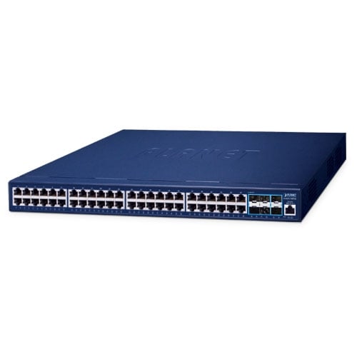 Planet L3 48-Port 10/100/1000T + 6-Port 10G SFP+ Managed Ethernet Switch