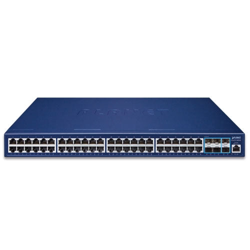 Planet L3 48-Port 10/100/1000T + 6-Port 10G SFP+ Managed Ethernet Switch