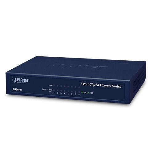 Planet GSD-803 8-Port Gigabit Ethernet Switch