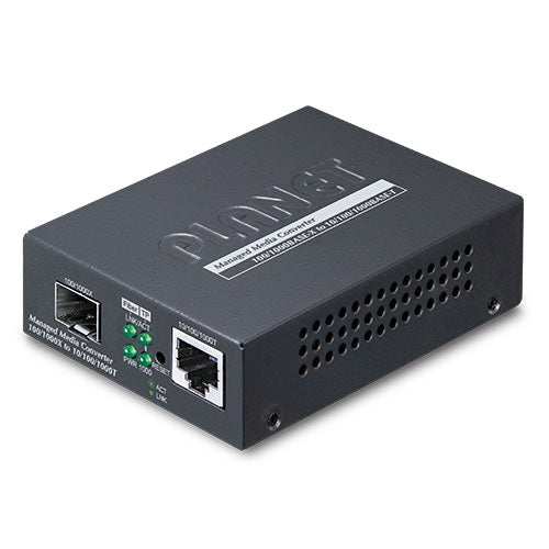 Planet GT-915A RJ45 to SFP Managed Media Converter
