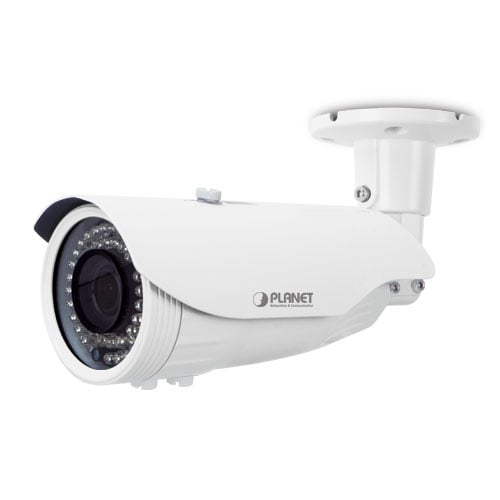 Planet  H.265 4MP PoE Bullet IR IP Camera with Vari-focal Lens
