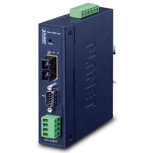 Planet IP30 Industrial 1-Port RS232/RS422/RS485 Serial Device Server
