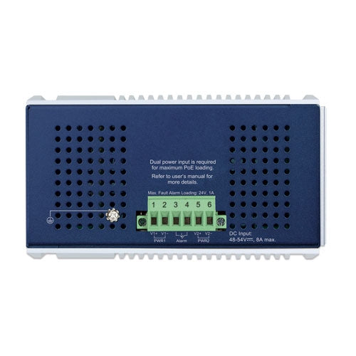 Planet IGS-1000-8UP4X Industrial 8-Port 10/100/1000T 802.3bt PoE + 4-Port 10G SFP+ Ethernet Switch