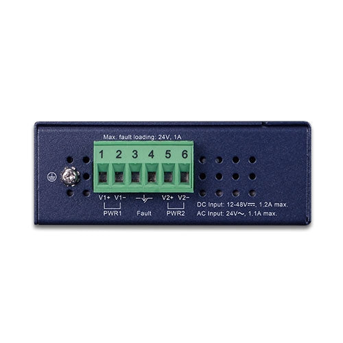 Planet Industrial L2+ 4-Port RJ45 + 2-Port SFP Gigabit Managed Switch