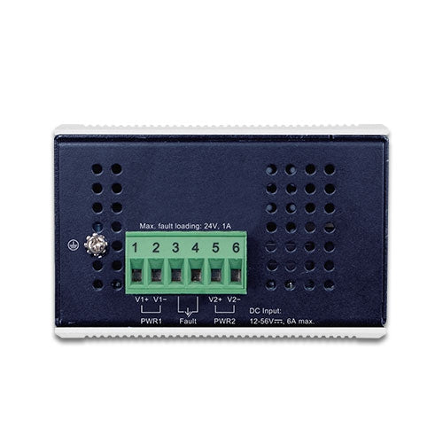 Planet Industrial 2-Port SFP to 2-Port 802.3bt PoE++ Media Converter