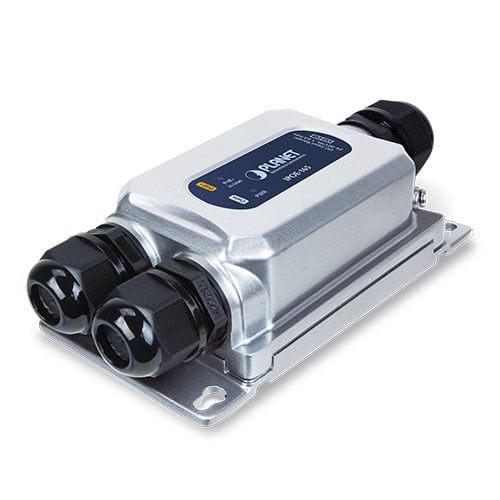 Planet Industrial IP67 1-Port 60W 802.3bt PoE++ Injector (-40~75 degrees C)