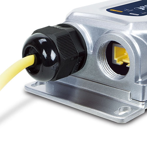 Planet Industrial IP67 1-Port 60W 802.3bt PoE++ Injector (-40~75 degrees C)