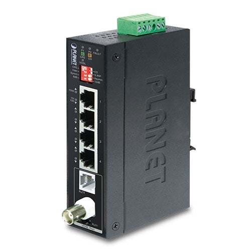 Planet IVC-234GT IP30 Industrial Gigabit Ethernet Extender w/ G.vectoring, 4-Port RJ45
