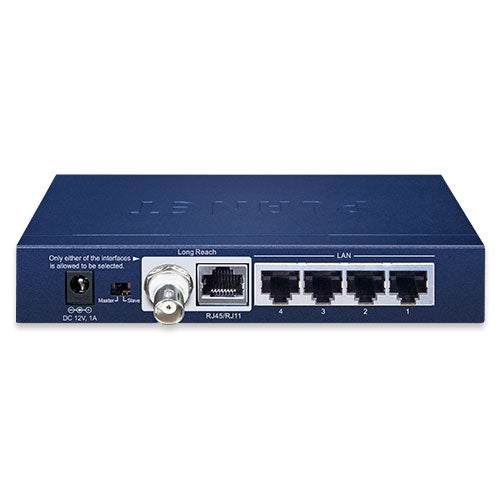 Planet 4-Port 10/100TX + 1-Port UTP/BNC Long Reach Ethernet Extender