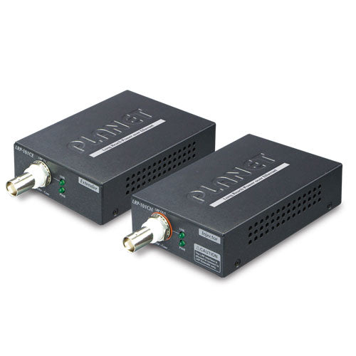 Planet LRP-101C-KIT 1-Port Long Reach POE over Coax Extender Kit (LRP-101CH + LRP-101CE), -20 to 70 Degree C, up to 1KM