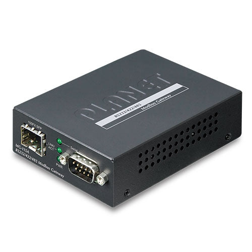 Planet 1-port RS232/422/485 Modbus Gateway 1-Port  SFP