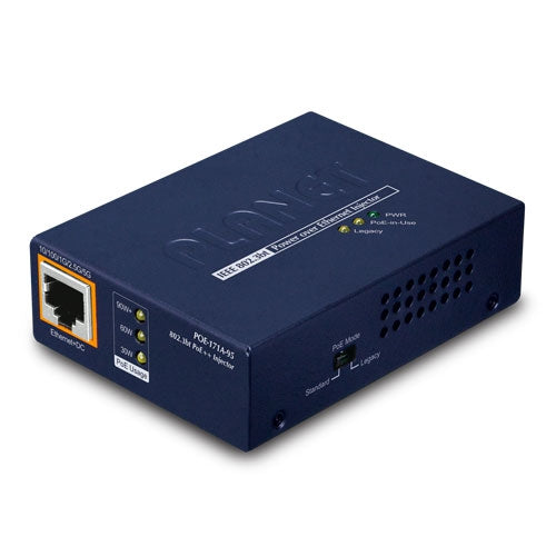 Planet POE-171A-95 802.3bt Ultra PoE Injector 95 Watts
