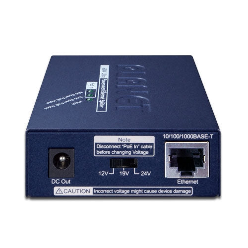 POE-171S - Single-Port Gigabit Ultra PoE Splitter (12V/19V/24V)