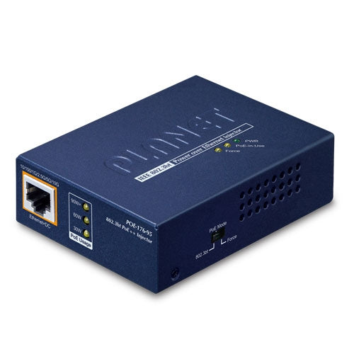 POE-176-95- Planet Single-Port 10Gbps 95-watt 802.3bt PoE++ Injector