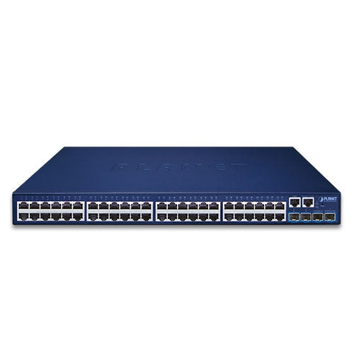 Planet Layer 2+ 48-Port Gigabit + 4-Port 10G SFP+ Stackable Managed Switch