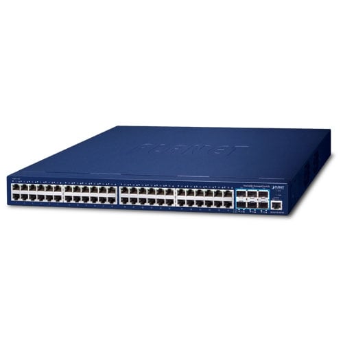 Planet L3 48-Port 10/100/1000T + 6-Port 10G SFP+ Stackable Managed Switch