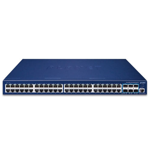Planet L3 48-Port 10/100/1000T + 6-Port 10G SFP+ Stackable Managed Switch