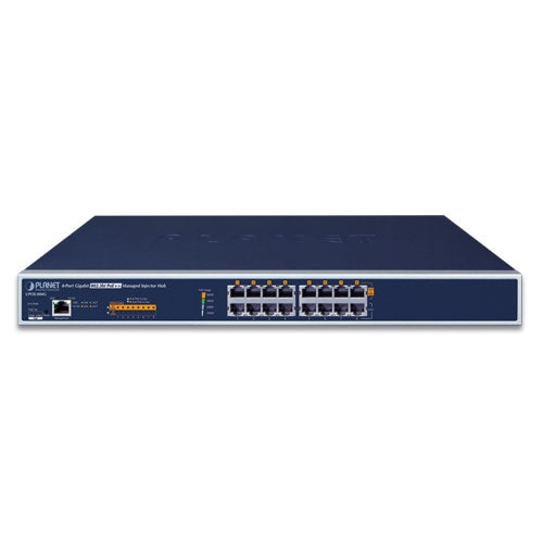 Planet 8-Port Gigabit 802.3bt PoE++ Managed Injector Hub (400 watts)