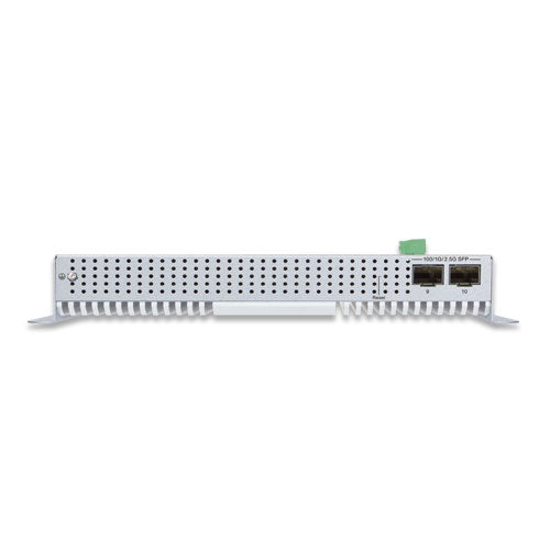 Planet Industrial L2+ 8-Port 802.3bt PoE + 2-Port 2.5G SFP Wall-mount Managed Switch with LCD