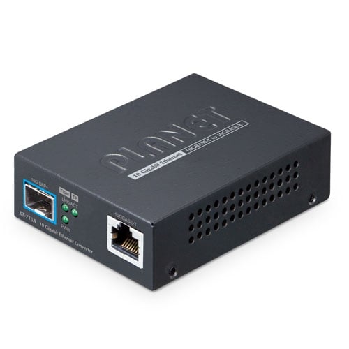Planet XT-715A 10GBASE-T to 10GBASE-X SFP+ Media Converter