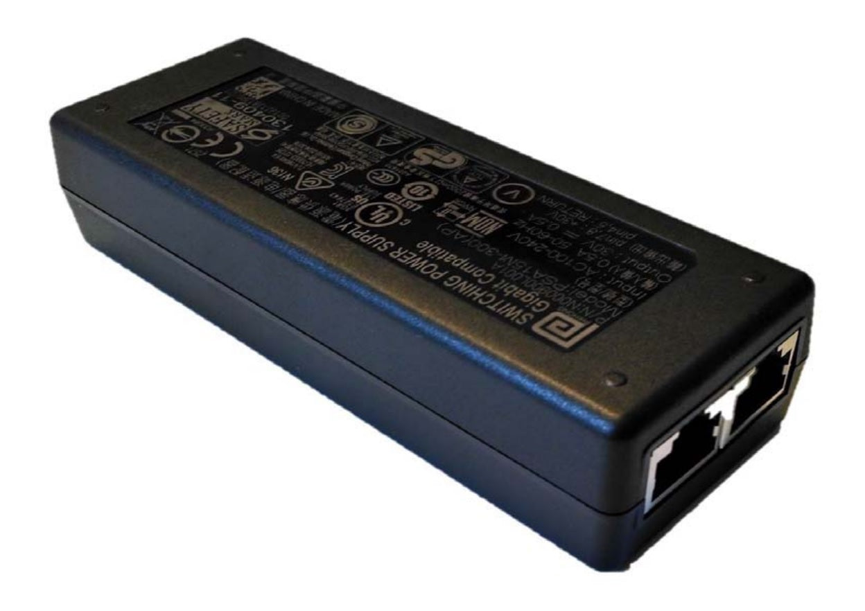 Cambium Networks ePMP 1000 (Spare), PMP100, PTP230, PMP430SM, PMP450, PTP450 PoE Power Supply with Gigabit Ethernet (no power cord)