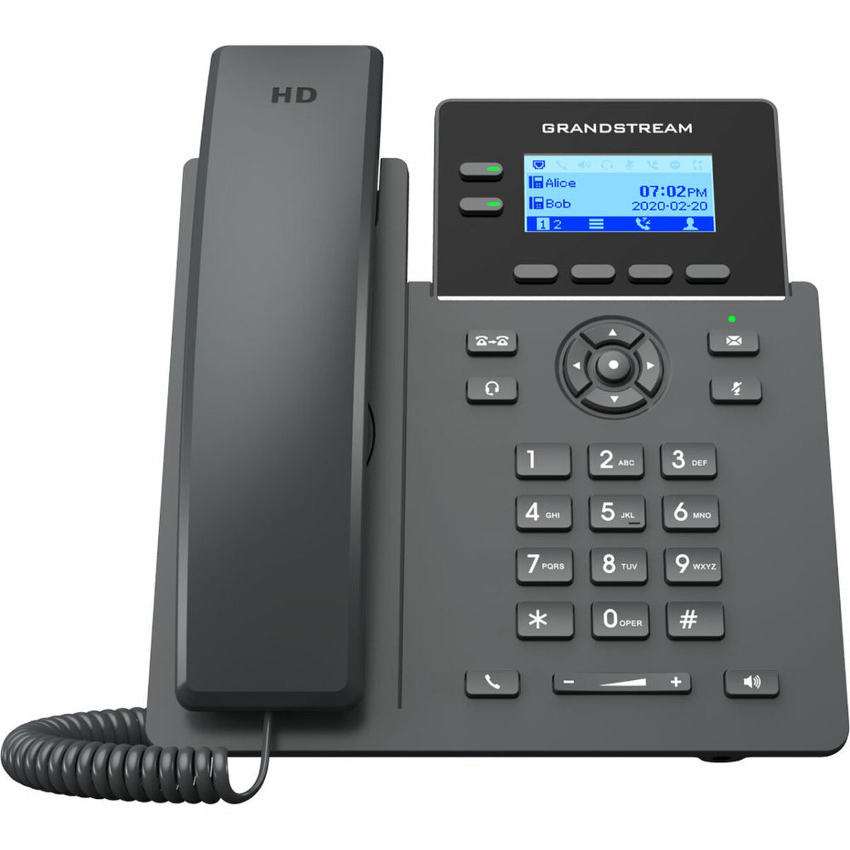 Grandstream GRP2602P 2-Line 4-SIP PoE Carrier Grade IP Phone