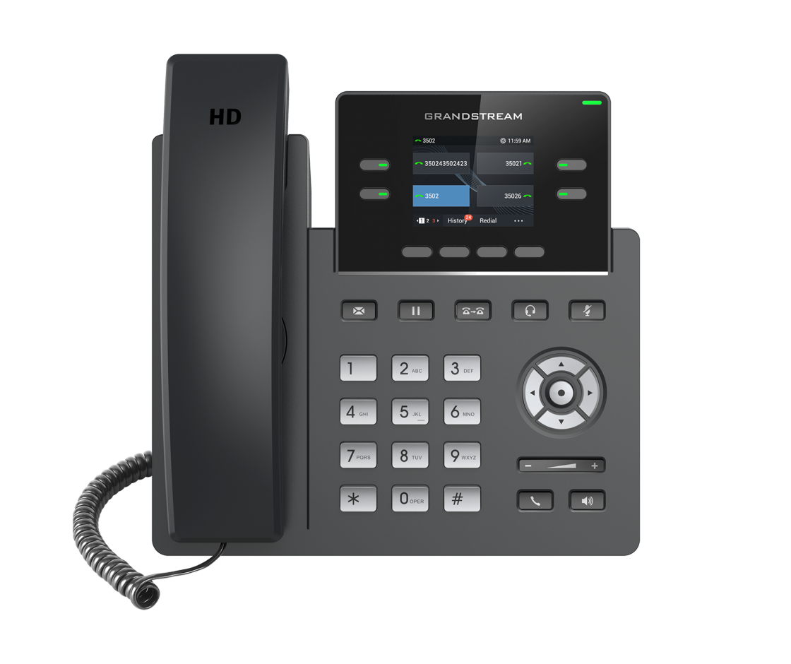 Grandstream GRP2612W 2-Line Wi-Fi IP Phone