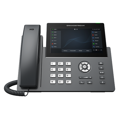 Grandstream GRP2670 Touchscreen Carrier Grade IP Phone 12 lines, 6 SIP accounts