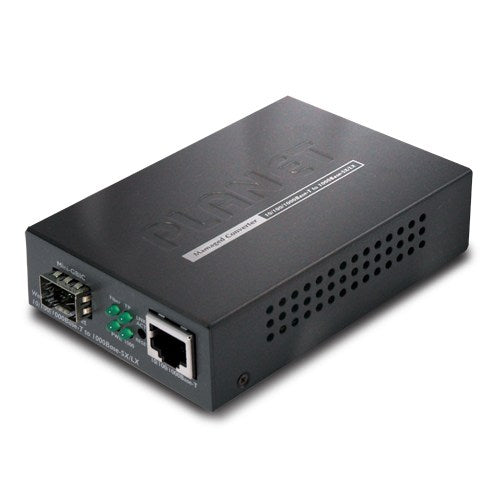 PLANET GT-905A Web Manageable Base-T to MiniGBIC (SFP) Gigabit Converter