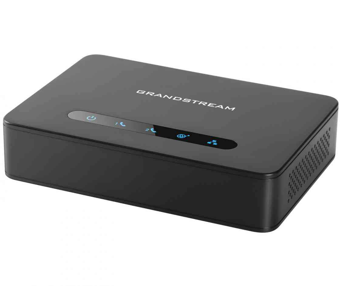 Grandstream Networks HT812 ATA w/ Two (2) FXS ports & Gigabit ports