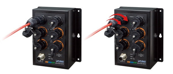 Planet IGS-5226-4P2T Dustproof RJ45 Ethernet Connector and Shielded Plug