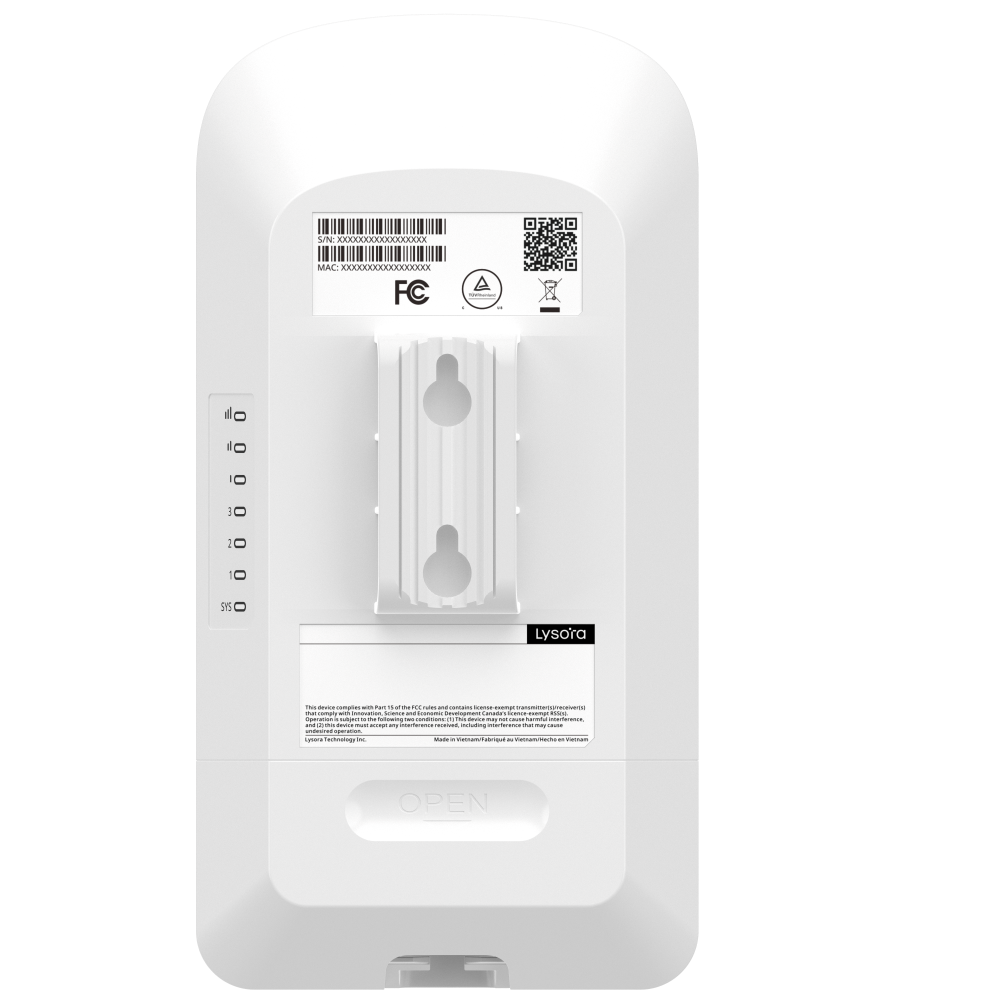Lysora CPE3-P 5 GHz CPE with 13 dBi Built-in Antenna