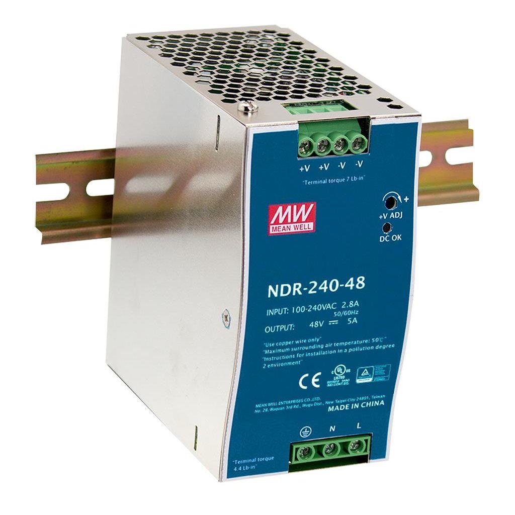 Planet PWR-240-48 48V, 240W Din-Rail Power Supply