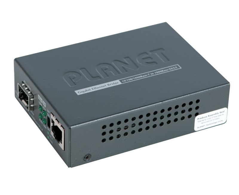 PLANET GT-805A 10/100/1000Base-T to miniGBIC (SFP) Converter