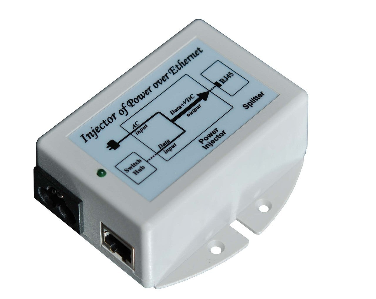 Tycon Power 802.3af 48V 16W Gigabit POE Power Source/Inserter