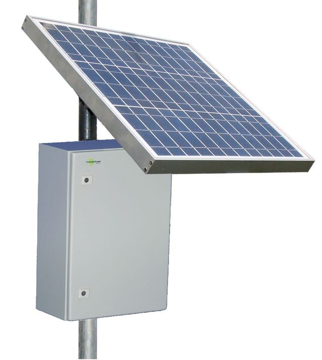 Tycon RemotePro 20W Power System 80W Solar Panel 12V 104Ah Battery (48V PoE)