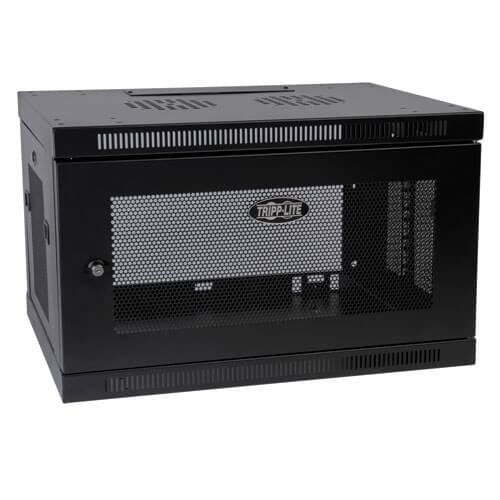 Tripp Lite SRW6U SmartRack 6U Low-Profile Switch-Depth Wall-Mount Rack Enclosure Cabinet