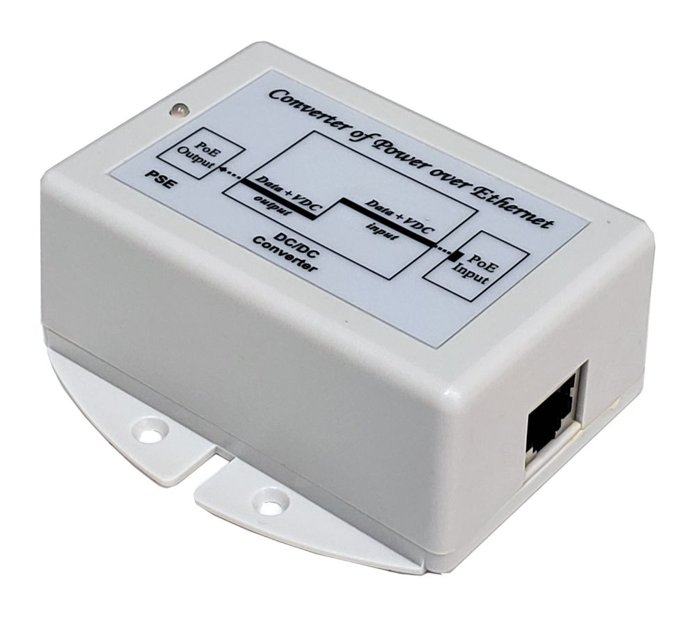 Tycon Power Systems TP-POE-2456GD 24V to Gigabit 802.3af/at PoE Converter