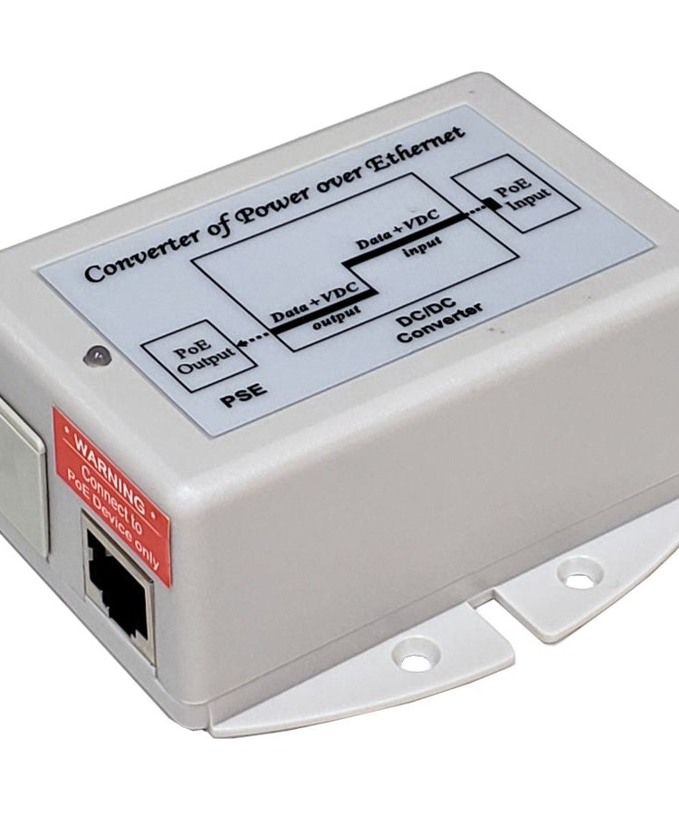 Tycon Power Systems TP-POE-2456GD 24V to Gigabit 802.3af/at PoE Converter