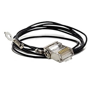 Ubiquiti Tough Cable Shielded Cat5 Connectors with Ground Wire - 20 Pack